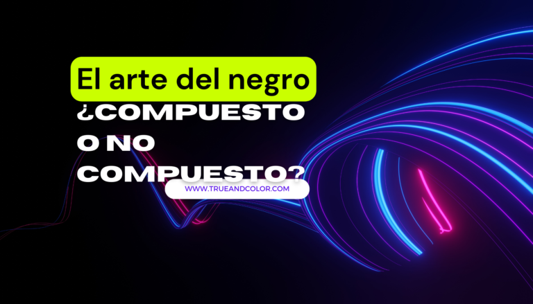 El Arte del Negro, ¿Compuesto o no compuesto?