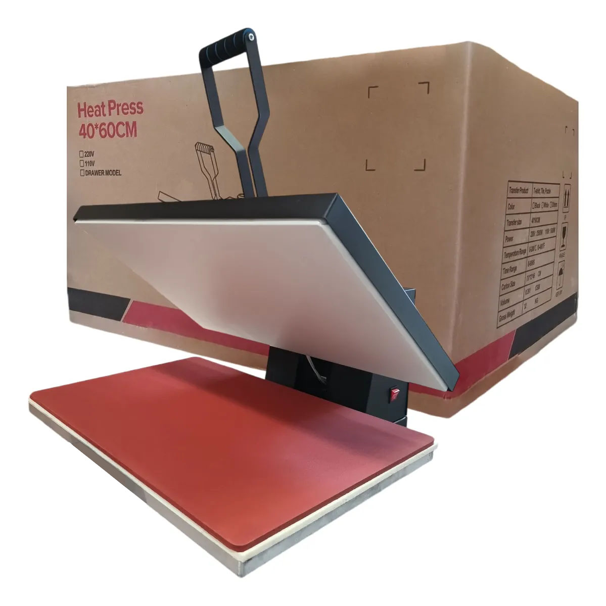 plancha termica plancha sublimadora 100 x 80