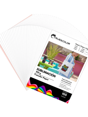 Hojas para Sublimación – Paquete de 100 Hojas | 100g Secado Rápido