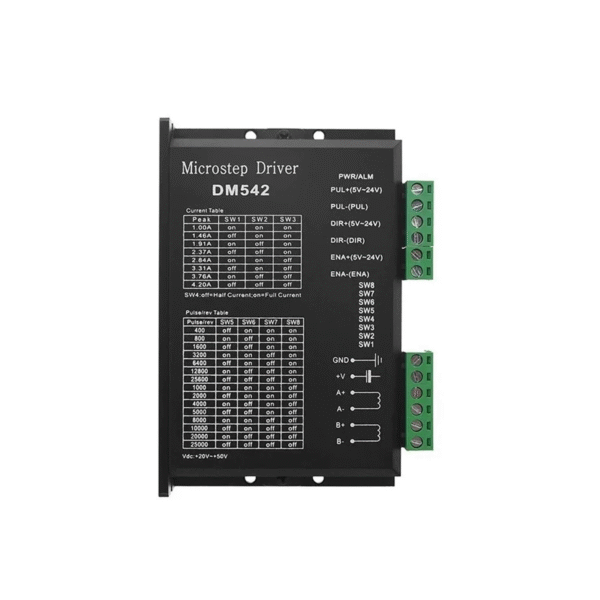 Controlador De Motor A Pasos Dm542, Electrónica, Arduino